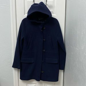 J.Crew Stadium Cloth by Nello Gori Coat Sz 12